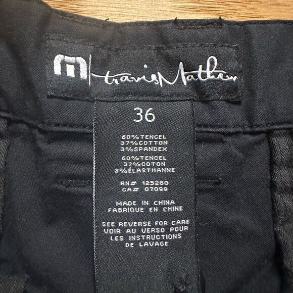 Travis Mathew black shorts golf 36 - Picture 3 of 7